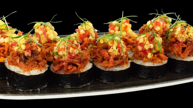 Sushi Roll presenta 10 opciones veganas